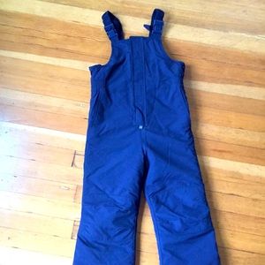 Hanna Andersson snow pants size 120 blue unisex
